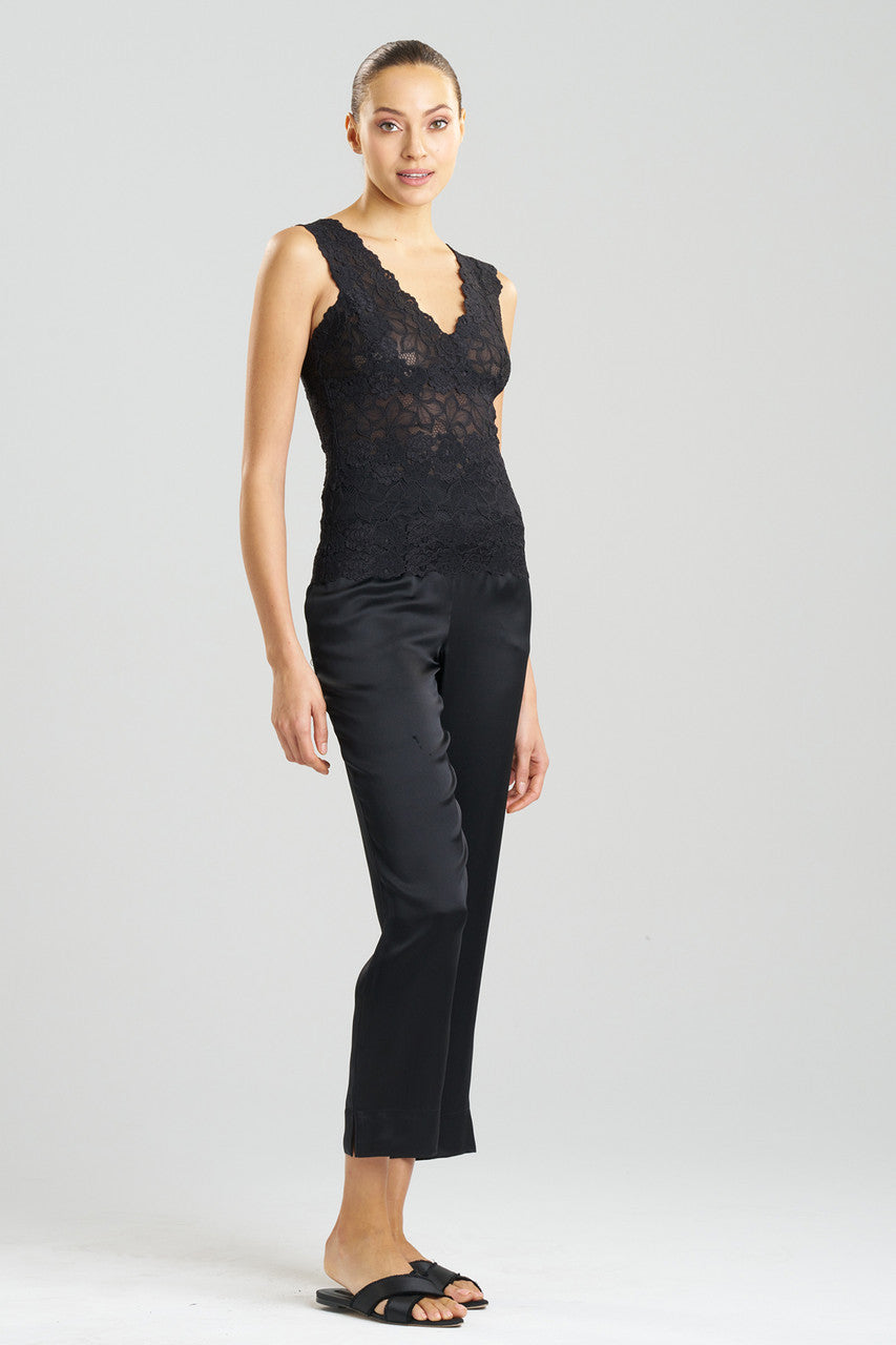Natori Buy Rose Parfait Allover Lace Tank in Black Online