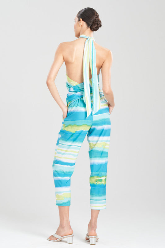 Natori Buy Nikko Getaway Halter Top in Aqua Mist Online
