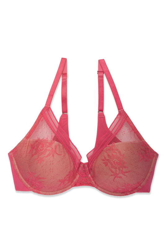 Natori Love Lace Full Coverage Plunge T-Shirt Bra