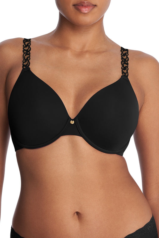 Natori Pure Luxe Custom Coverage Contour Underwire Bra