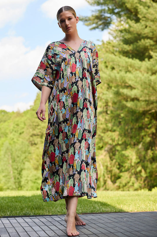 Natori Buy Dynasty Caftan in Black Online