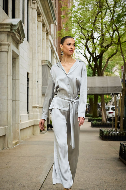 Natori Key Silk PJ Set