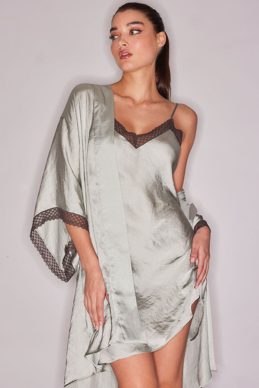 Natori Buy Ashley Icon Lace Chemise in Celadon Online