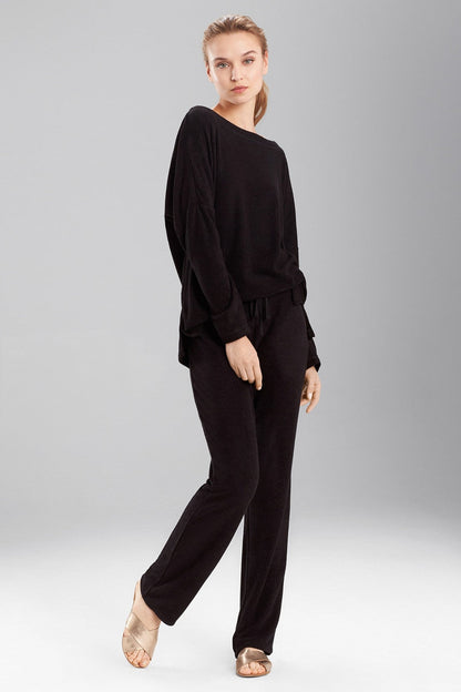 Natori Buy Terry Lounge Pants in Black Online