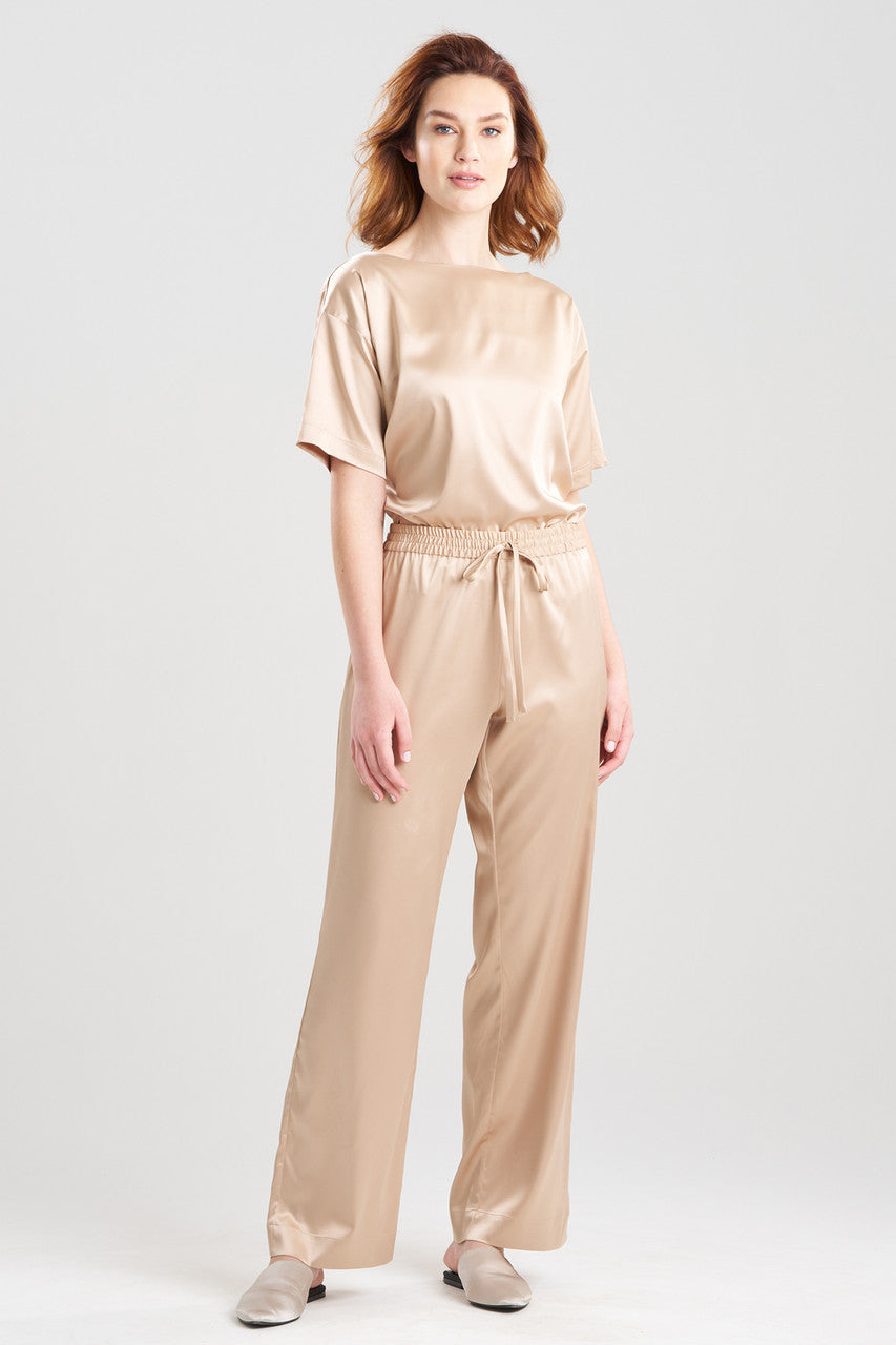 Natori Buy Glamour Straight Leg Pants in Café Online
