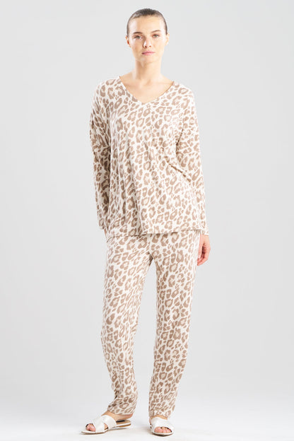 Natori Ombre Leopard Printed Oasis PJ