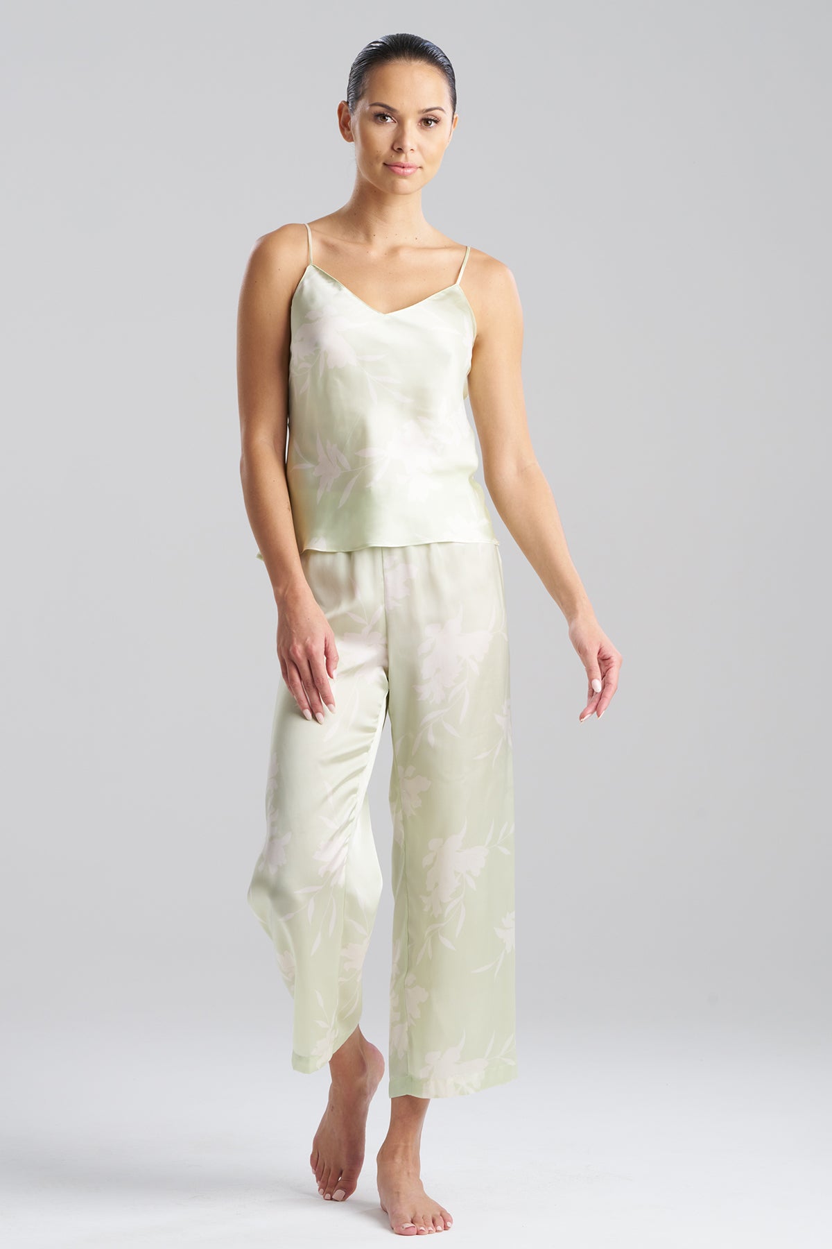 Natori Lily Printed Satin Icon Cami PJ