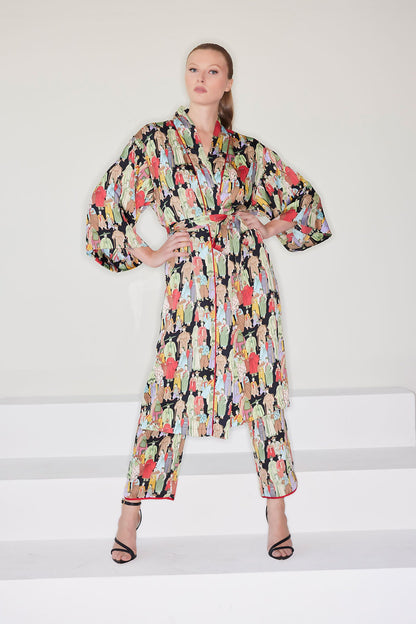 Natori Buy Dynasty Robe in Black Online