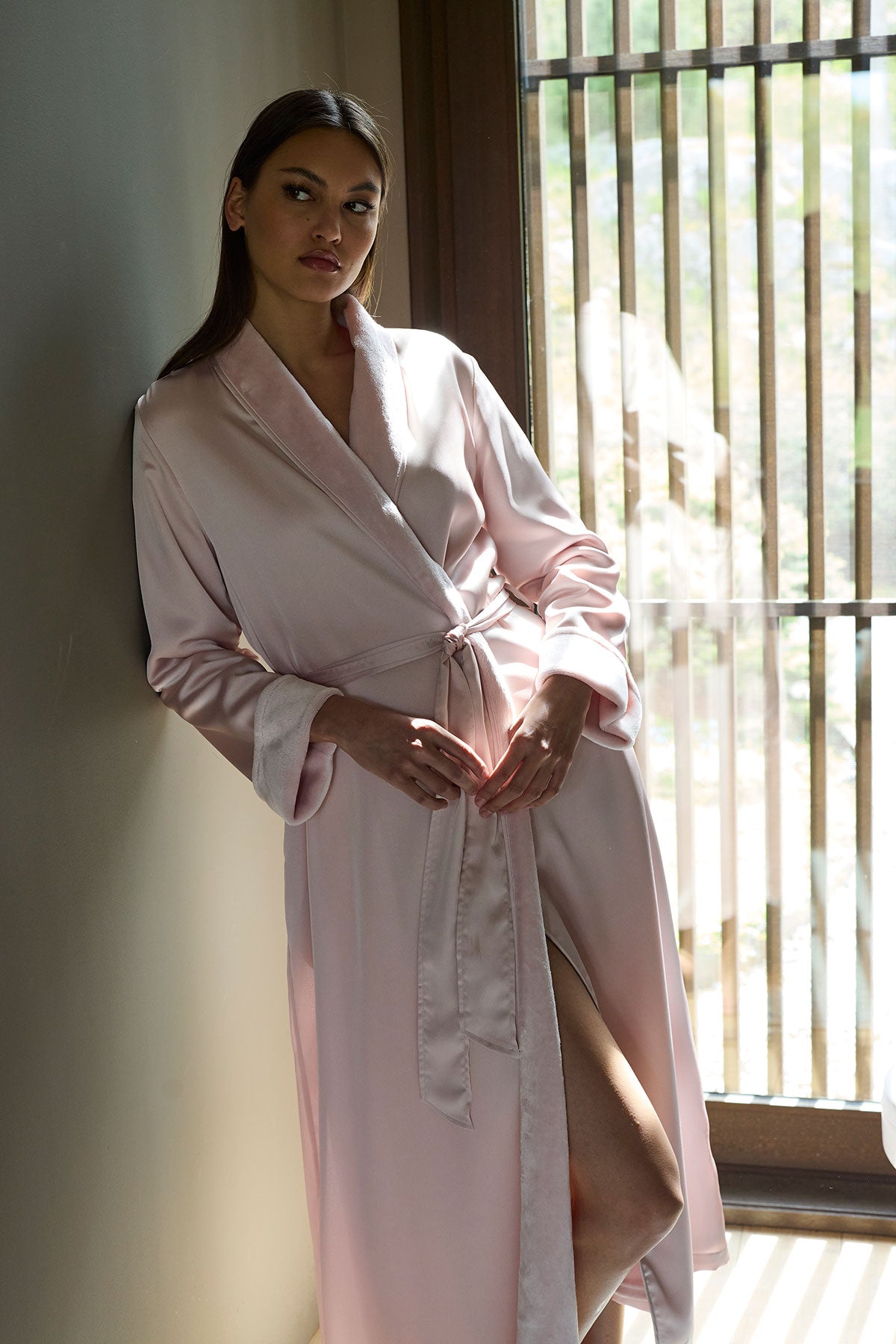 Natori Satin Plush Robe