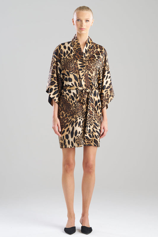 Natori Luxe Leopard Wrap