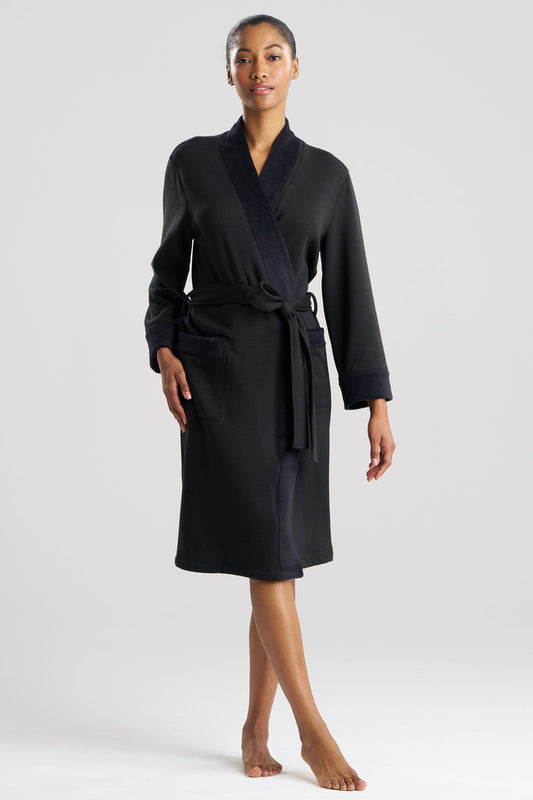 Natori Nova Cozy Brushed Knit Dream Robe