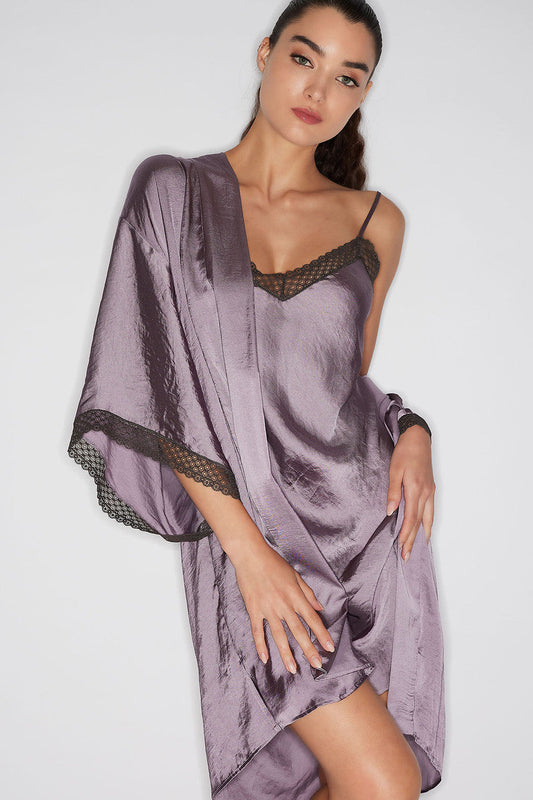 Natori Buy Ashley Icon Lace Wrap in Wisteria Online