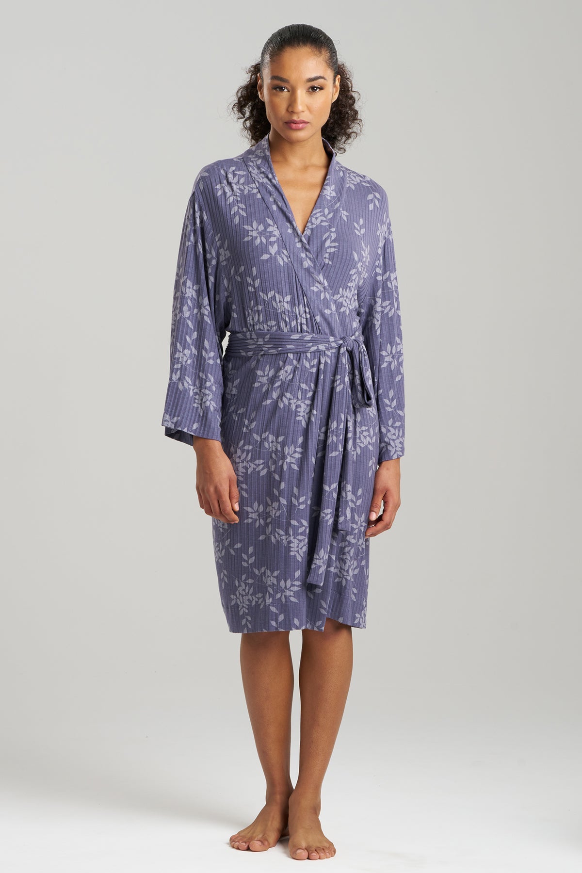 Natori Aria Printed Rib Ease Wrap