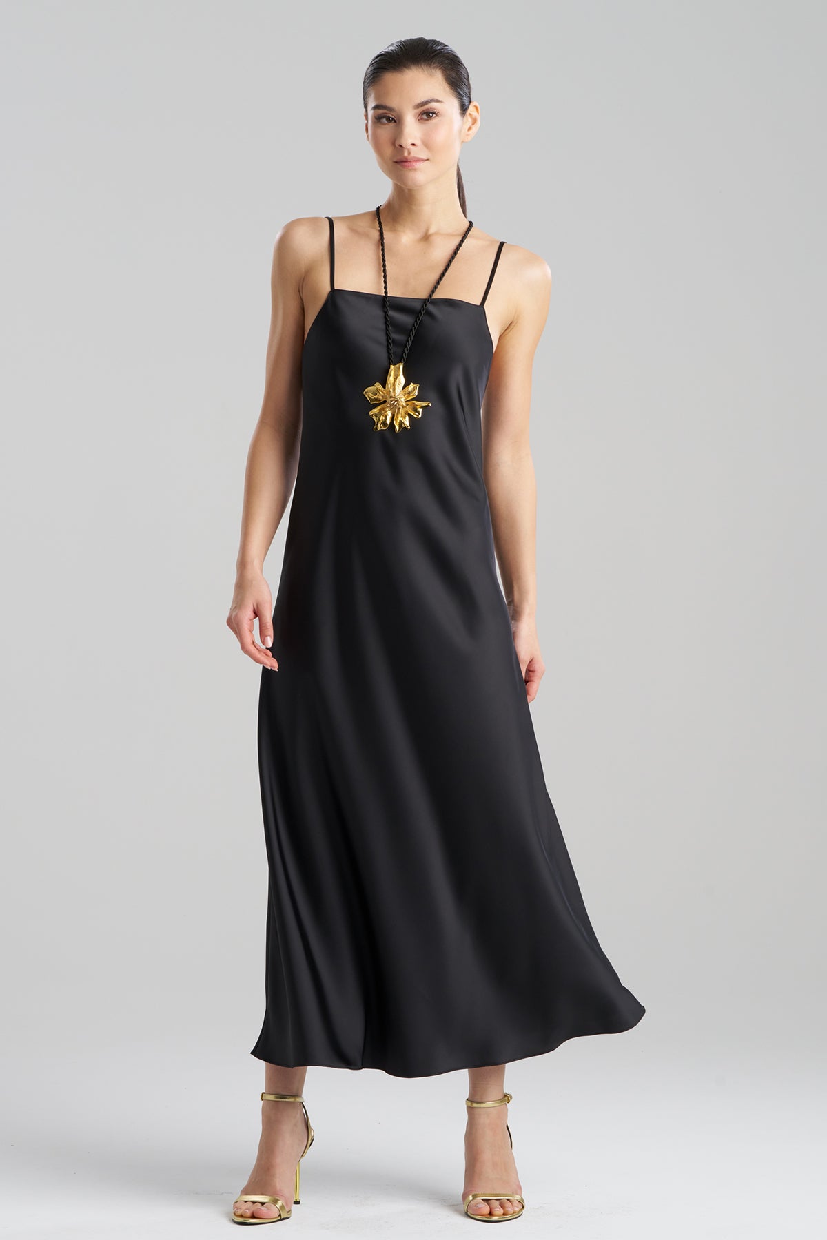 Natori Luxe Charmeuse Slip Dress