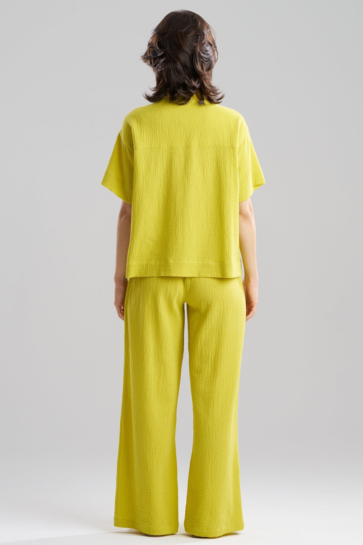 Natori Onsen Cotton Wedge Top