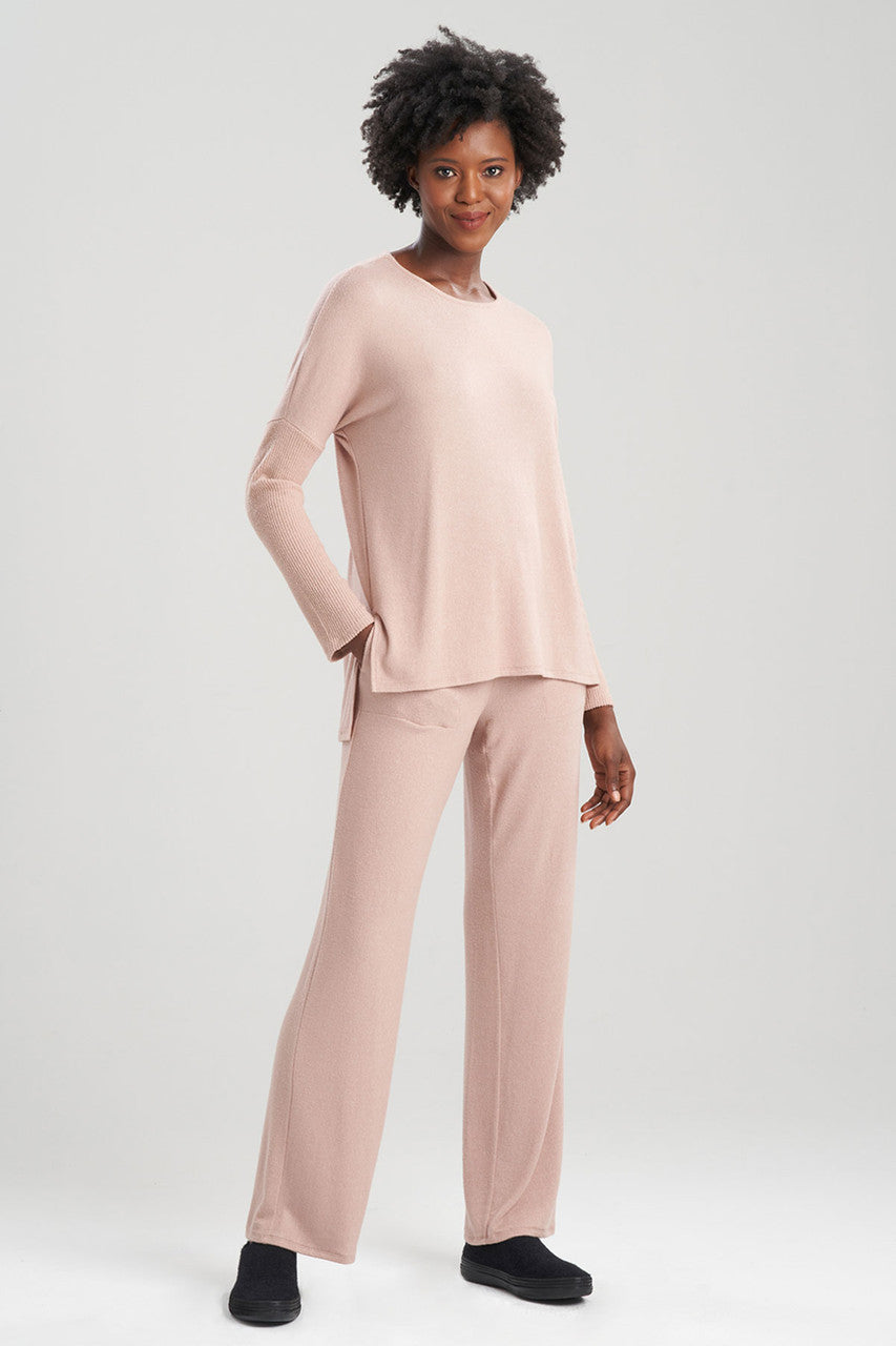 Natori Buy Ulla Long Sleeve Top in Sandstone Online