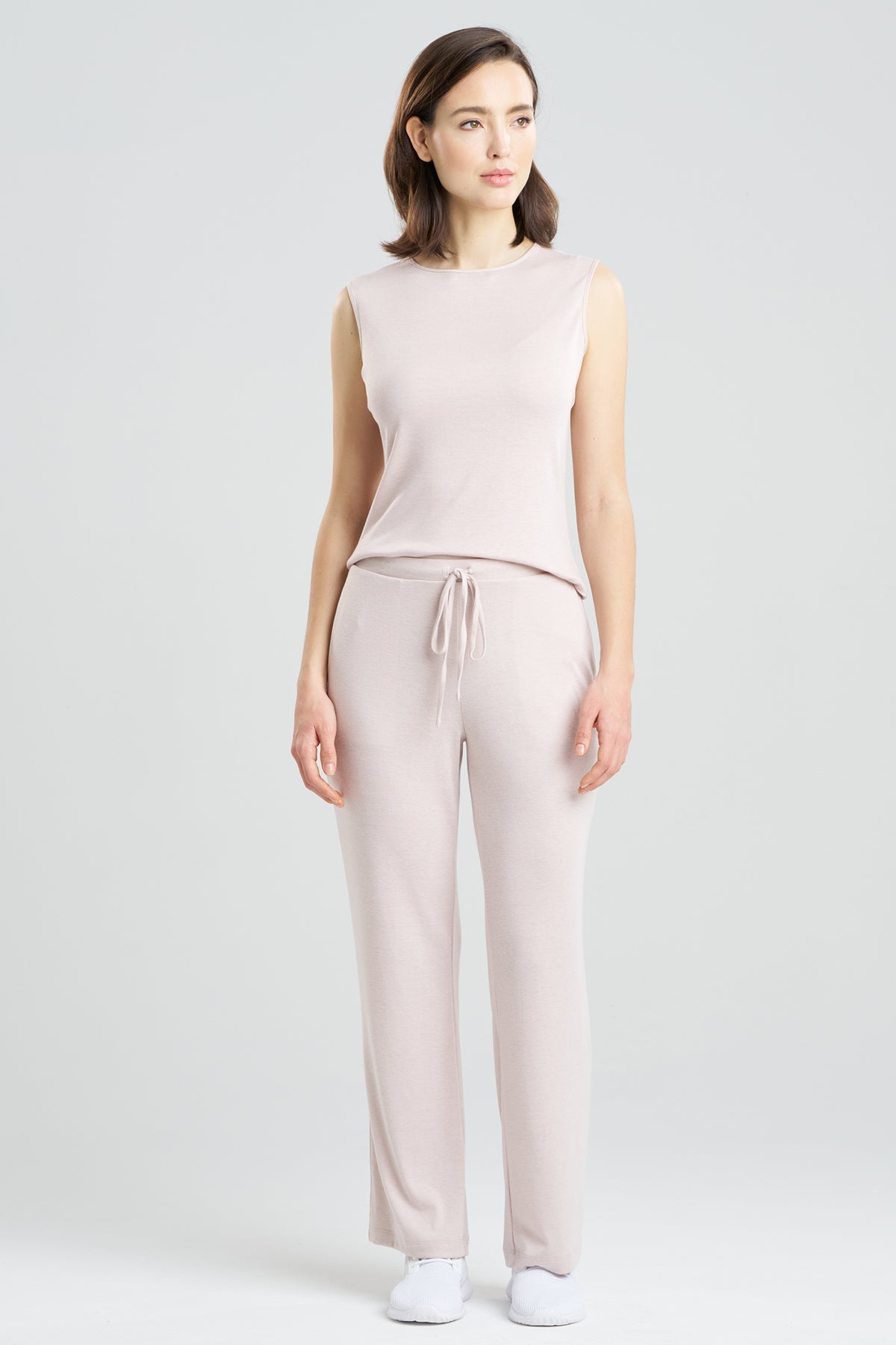 Natori Jersey Essentials Straight Leg Pants