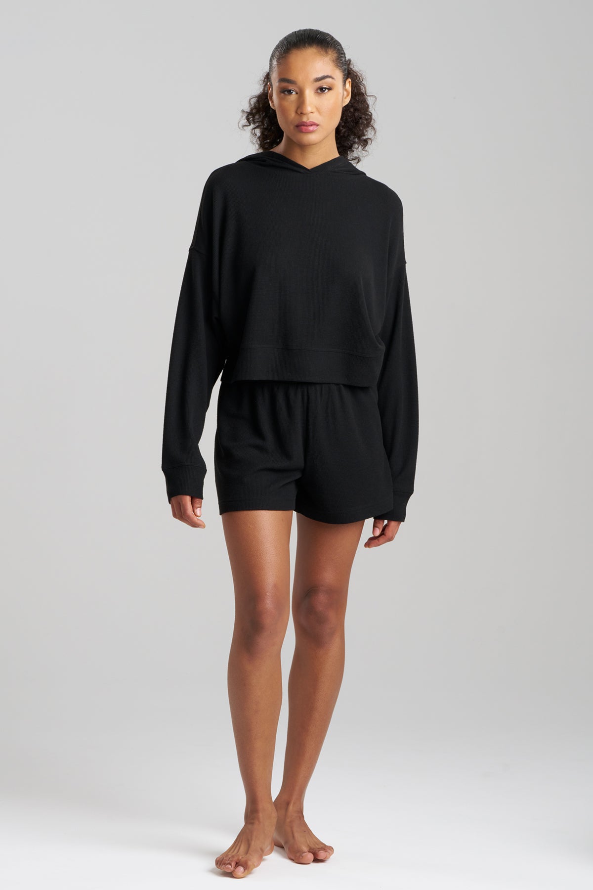 Natori Mila Waffle Everywhere Hoodie