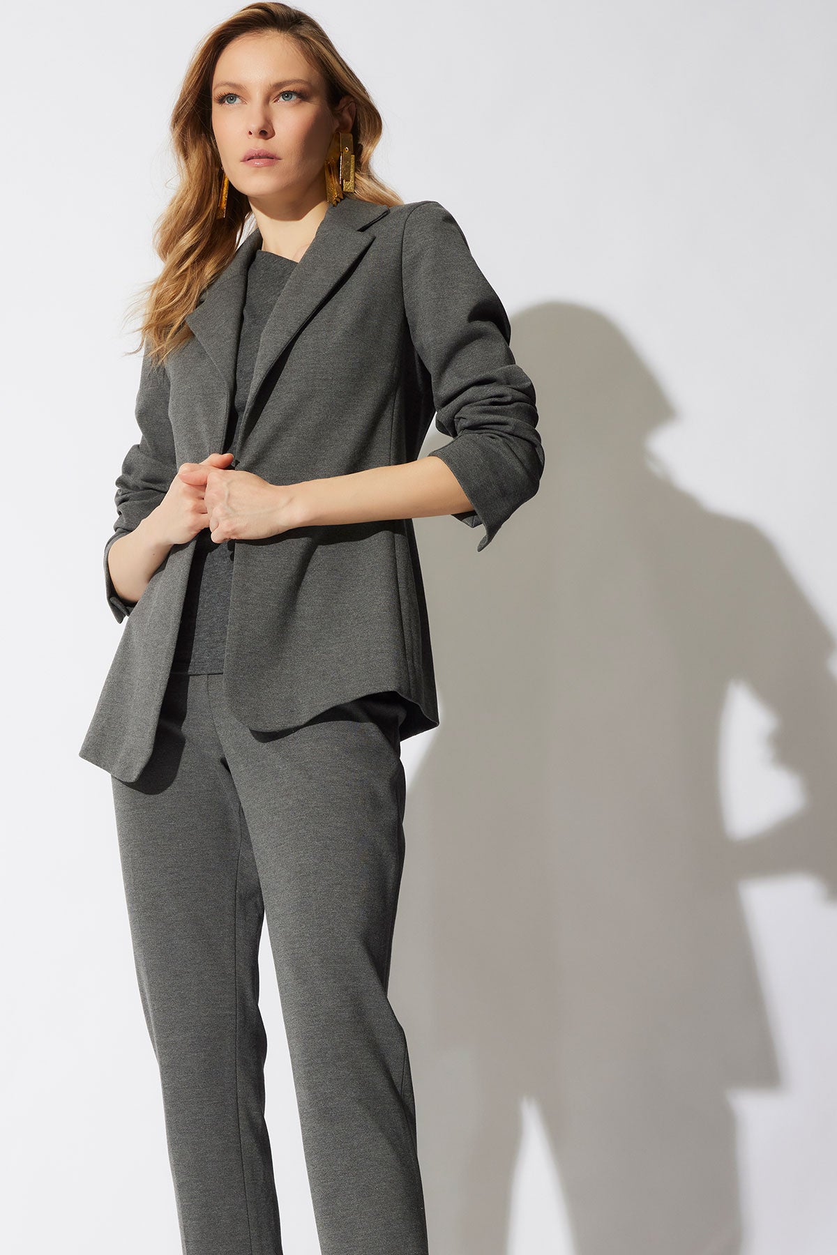 Natori Compact Knit Cardigan Blazer