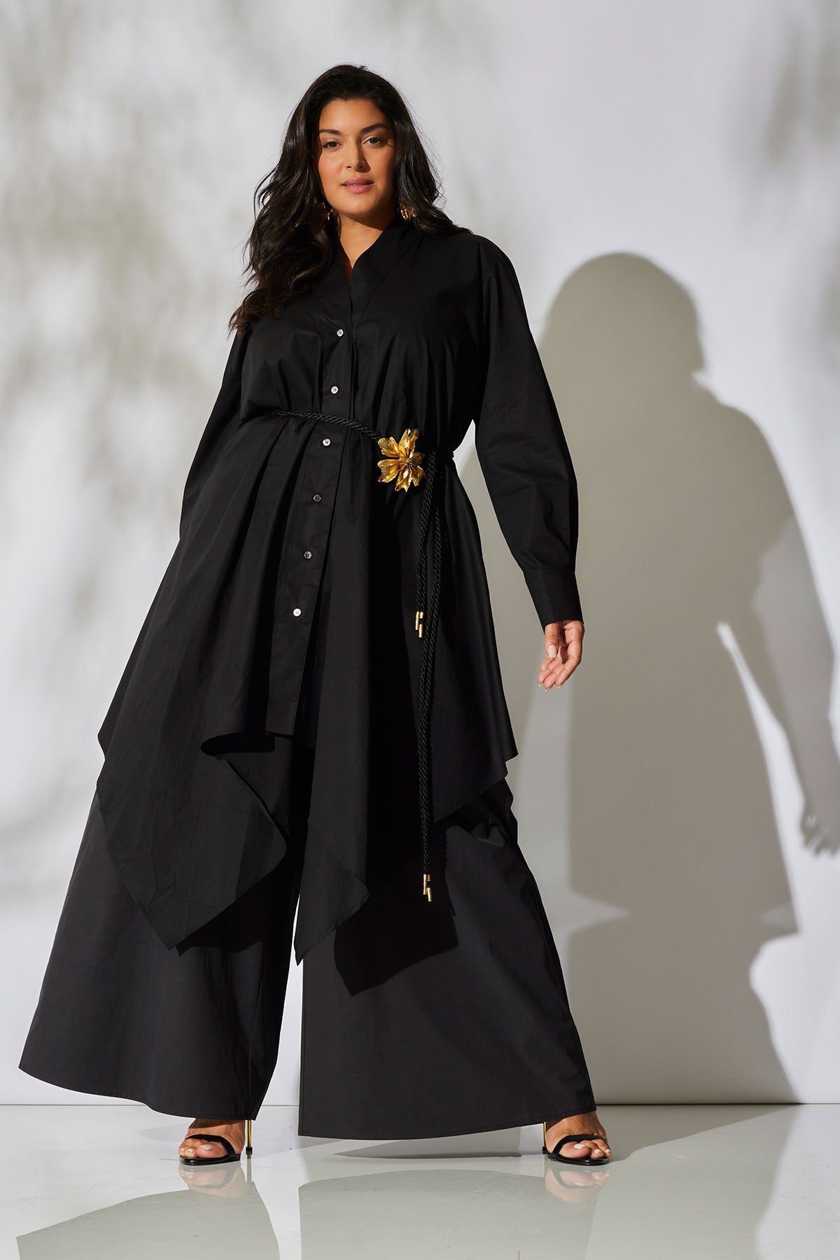 Natori Cotton Poplin Handkerchief Tunic