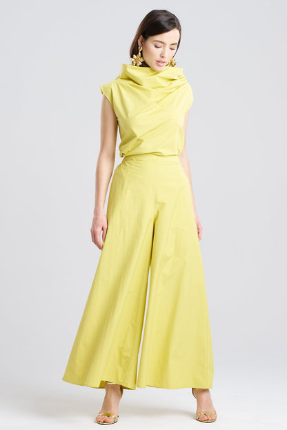 Natori Tech Cotton Taffeta Palazzo Pants