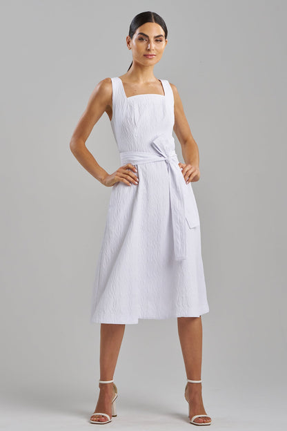 Natori Textured Jacquard Square Tank Dress