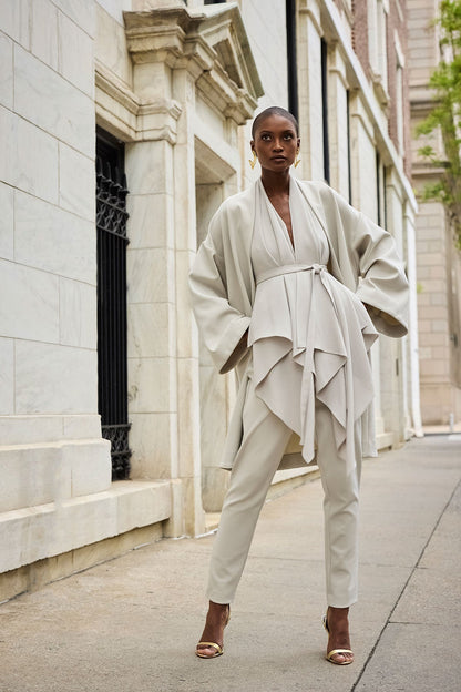 Natori Techno Crepe Side Zip Ankle Pants
