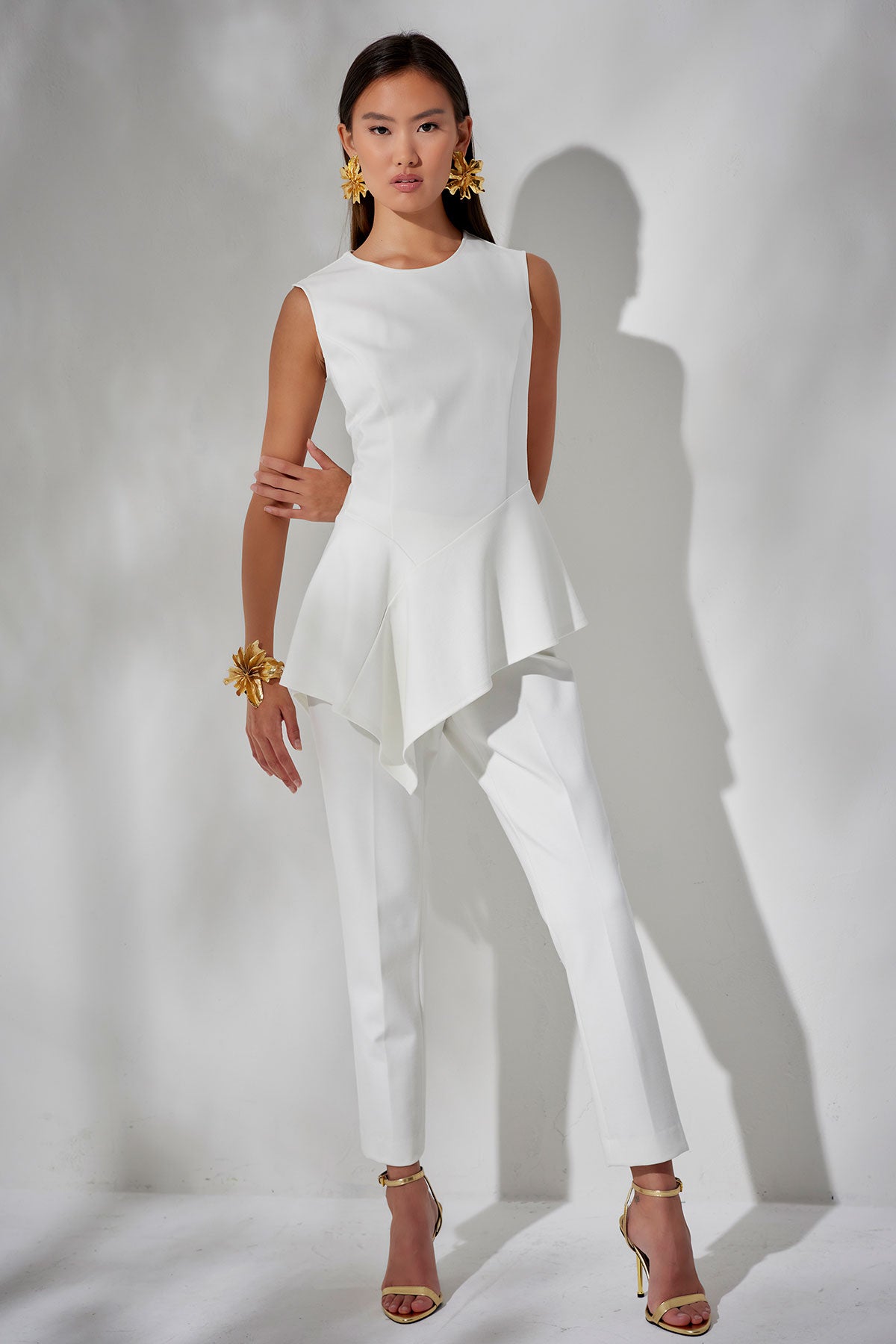 Natori Compact Knit Side Zip Ankle Pants