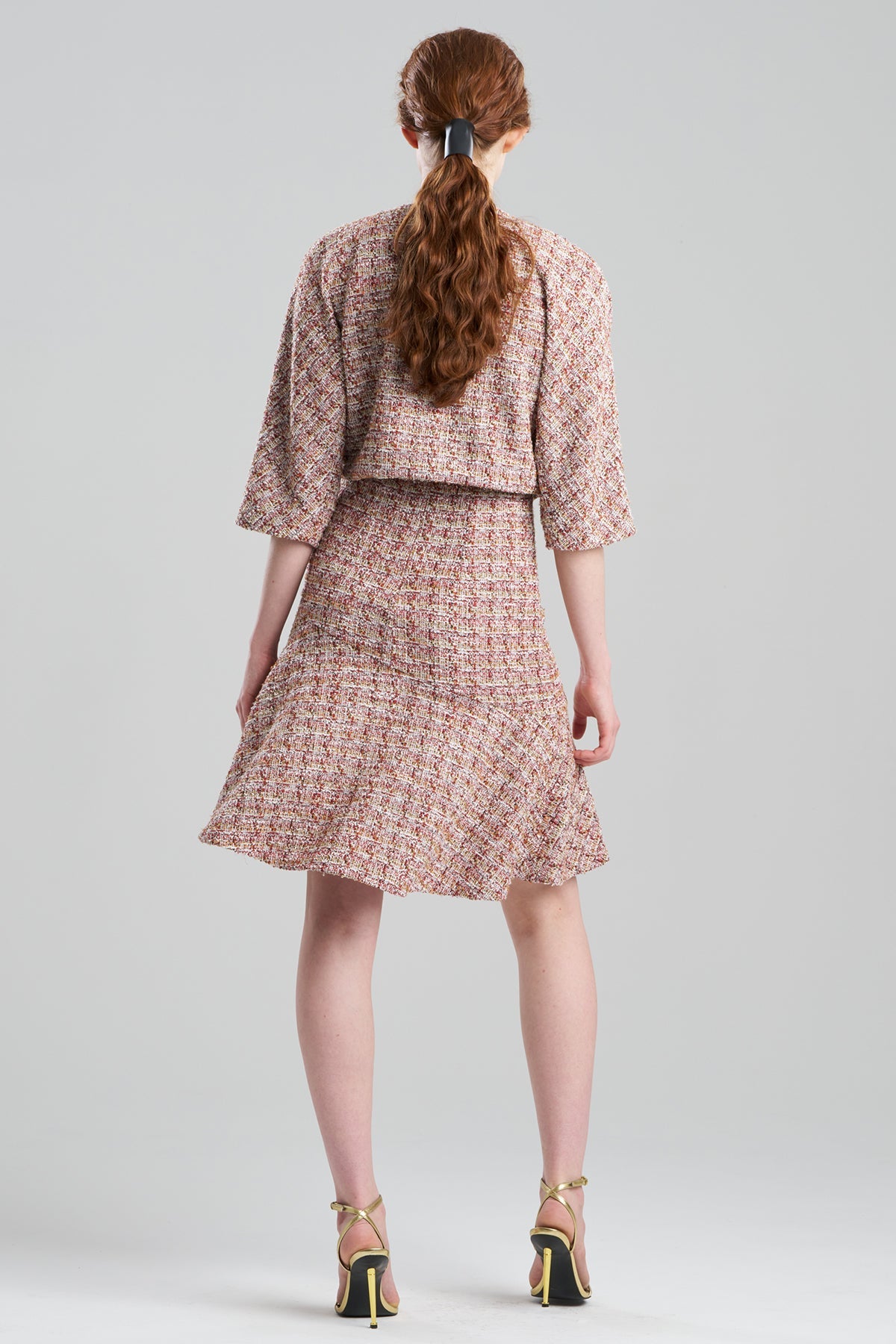 Natori Tweed Cropped Jacket