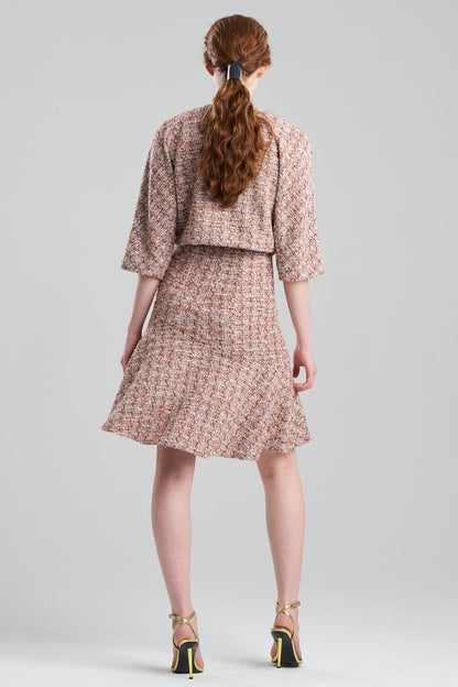 Natori Tweed Cropped Jacket