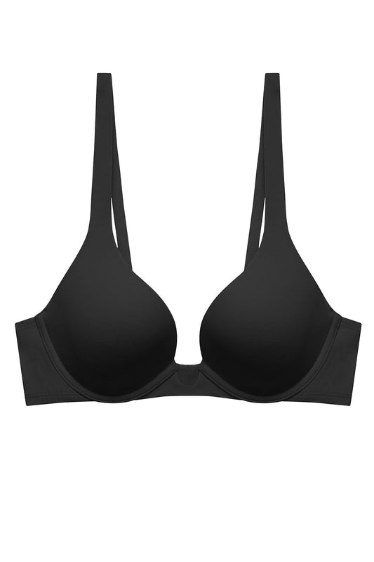 Natori Buy Verge Convertible Plunge Contour Underwire Bra in Black Online