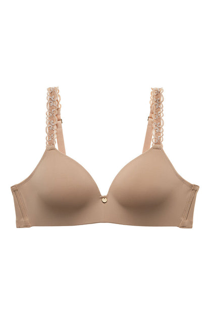 Natori Buy Pure Luxe Wireless Contour Bra in Café Online