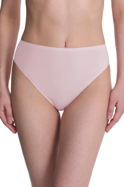 Natori Bliss Bare Cotton High Cut Brief