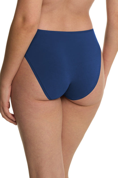 Natori Bliss Bare Cotton High Cut Brief