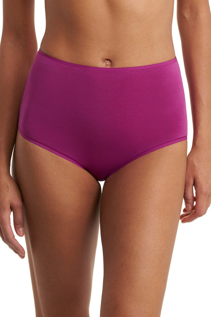 Natori Bliss Bare Cotton High Waist Brief