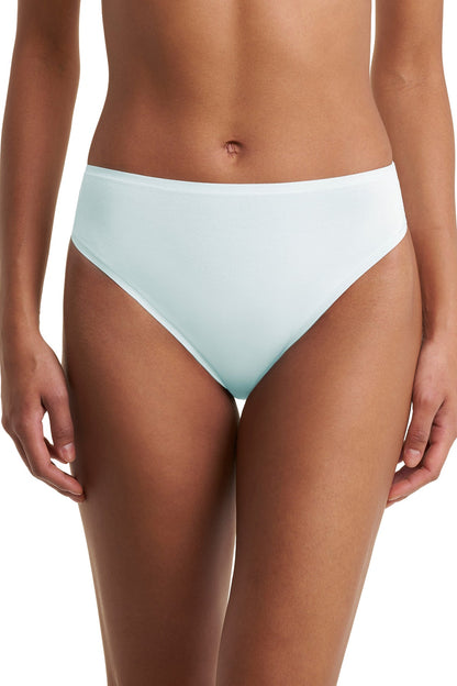 Natori Bliss Bare Cotton High Cut Brief