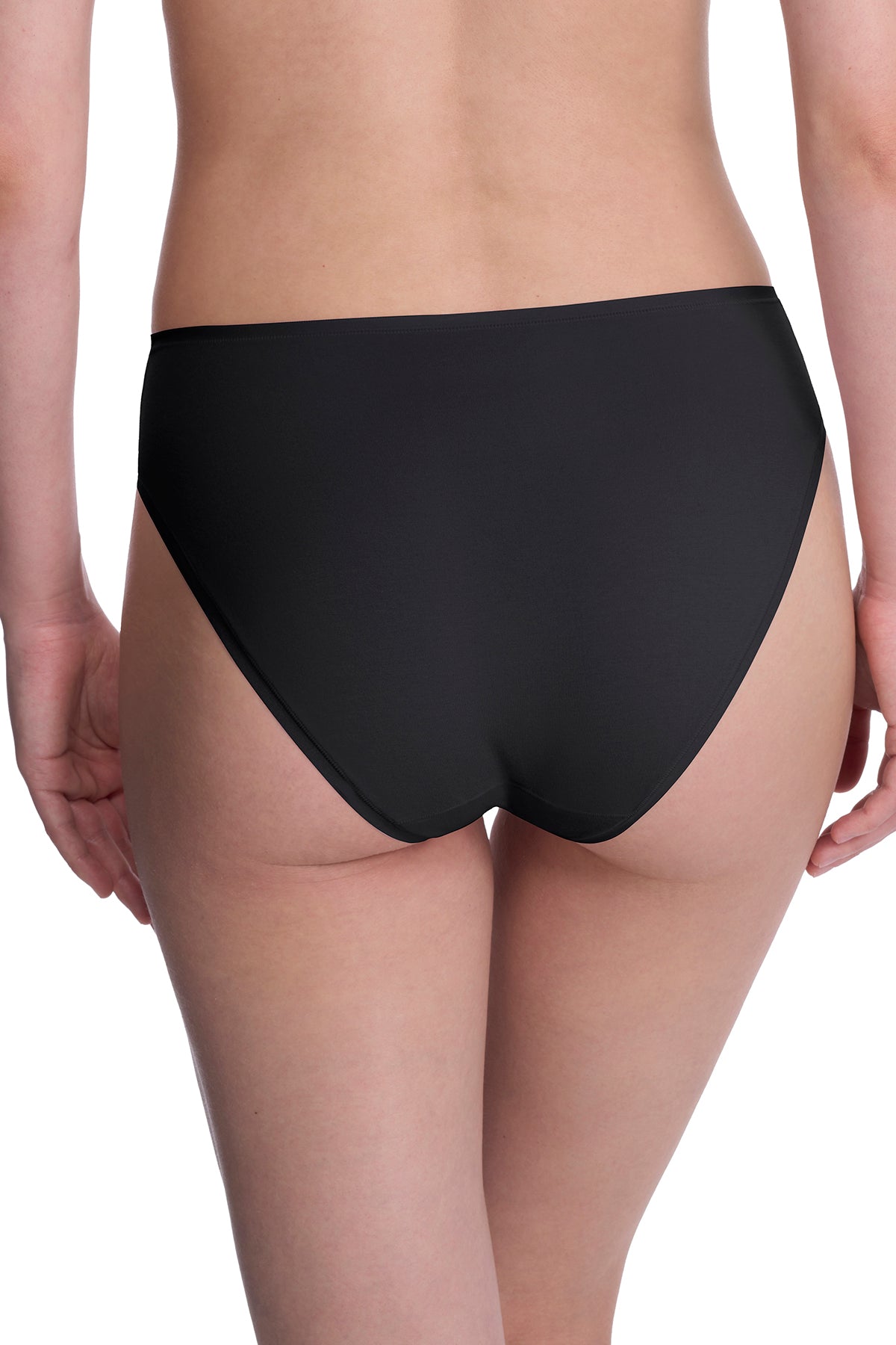 Natori Bliss Bare Cotton High Cut Brief