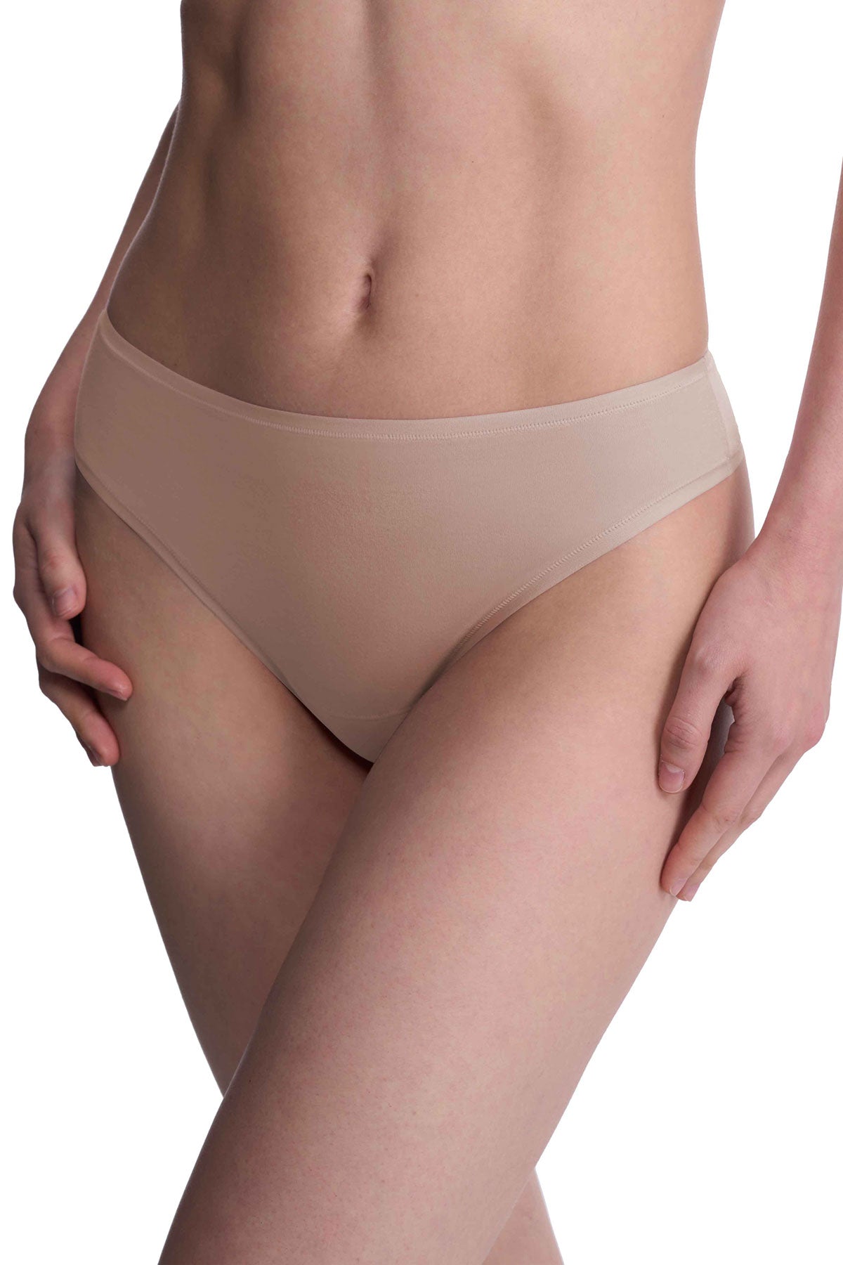 Natori Bliss Bare Cotton Thong