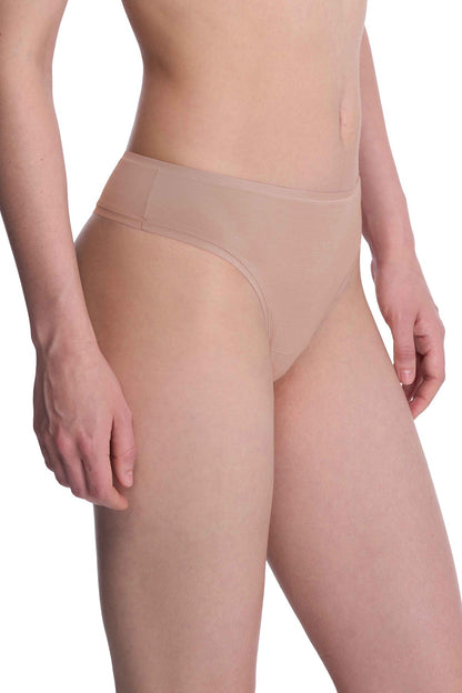 Natori Bliss Bare Cotton Thong
