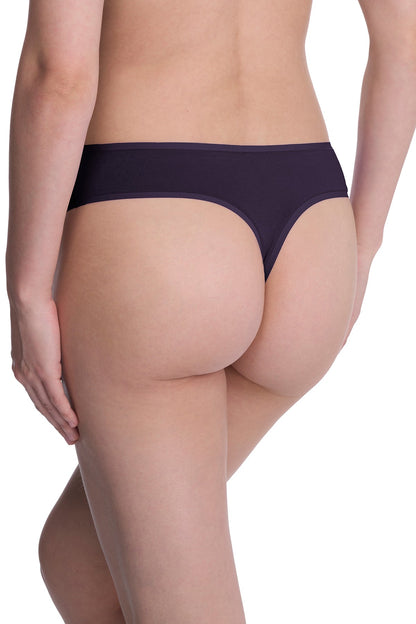 Natori Bliss Bare Cotton Thong