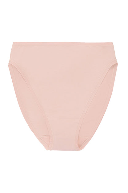 Natori Bliss Bare Cotton High Cut Brief