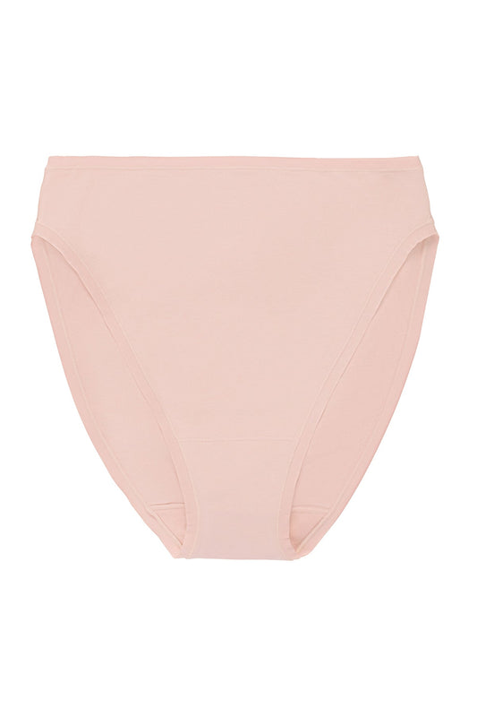 Natori Bliss Bare Cotton High Cut Brief