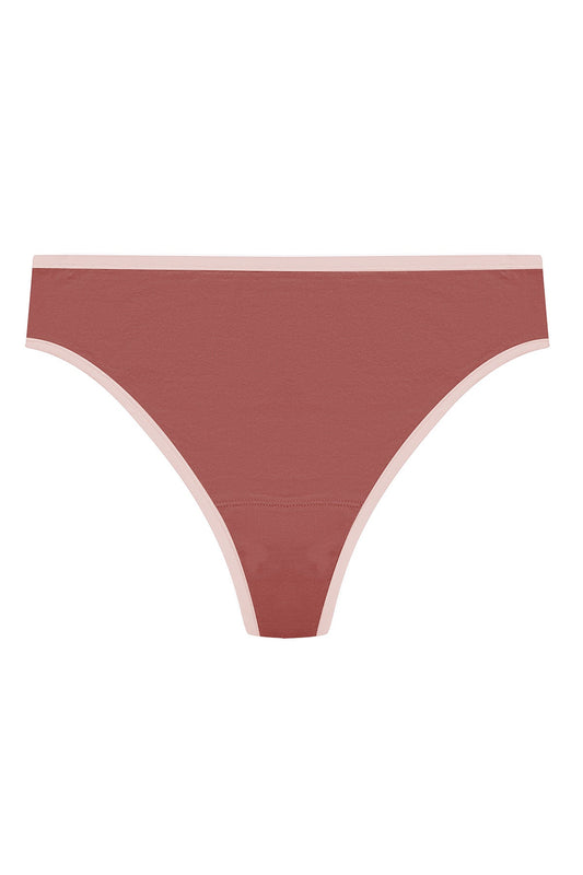 Natori Bliss Bare Cotton Thong