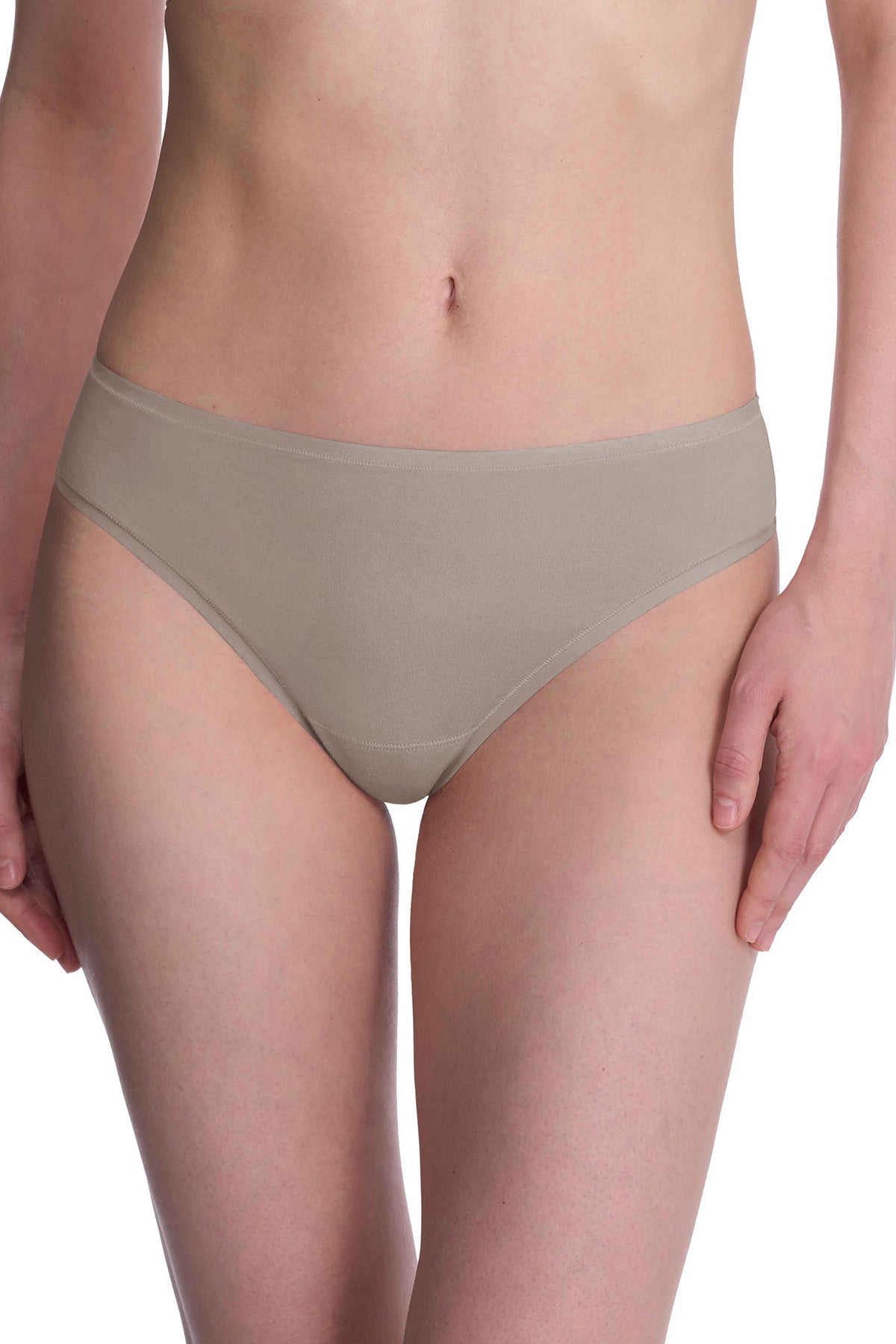 Natori Bliss Bare Cotton Thong 3-Pack