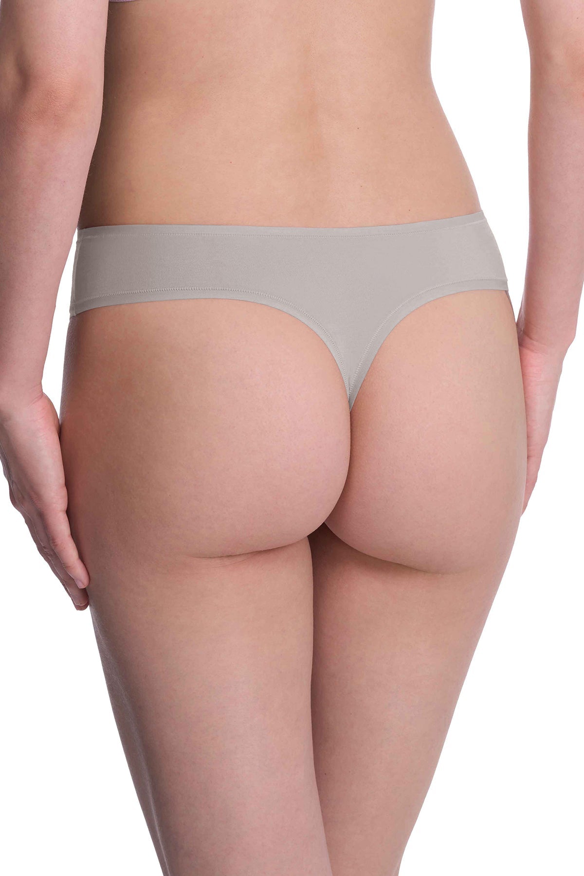 Natori Bliss Bare Cotton Thong