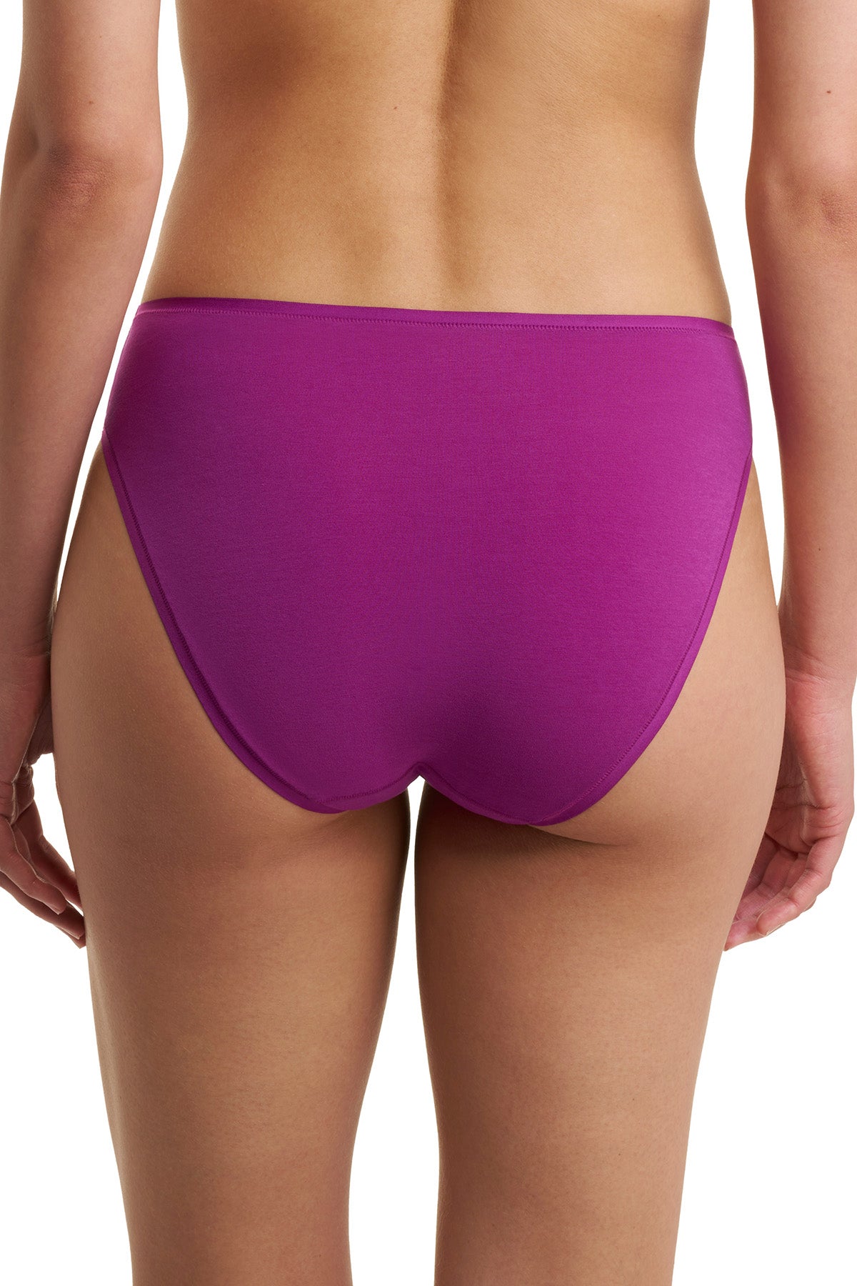 Natori Bliss Bare Cotton High Cut Brief 3-Pack