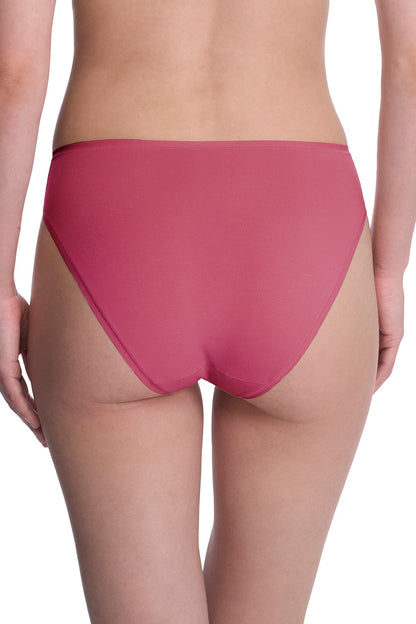 Natori Bliss Bare Cotton High Cut Brief 3-Pack