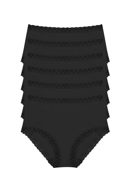 Natori Buy Bliss Full Brief 6-Pack in Black Online