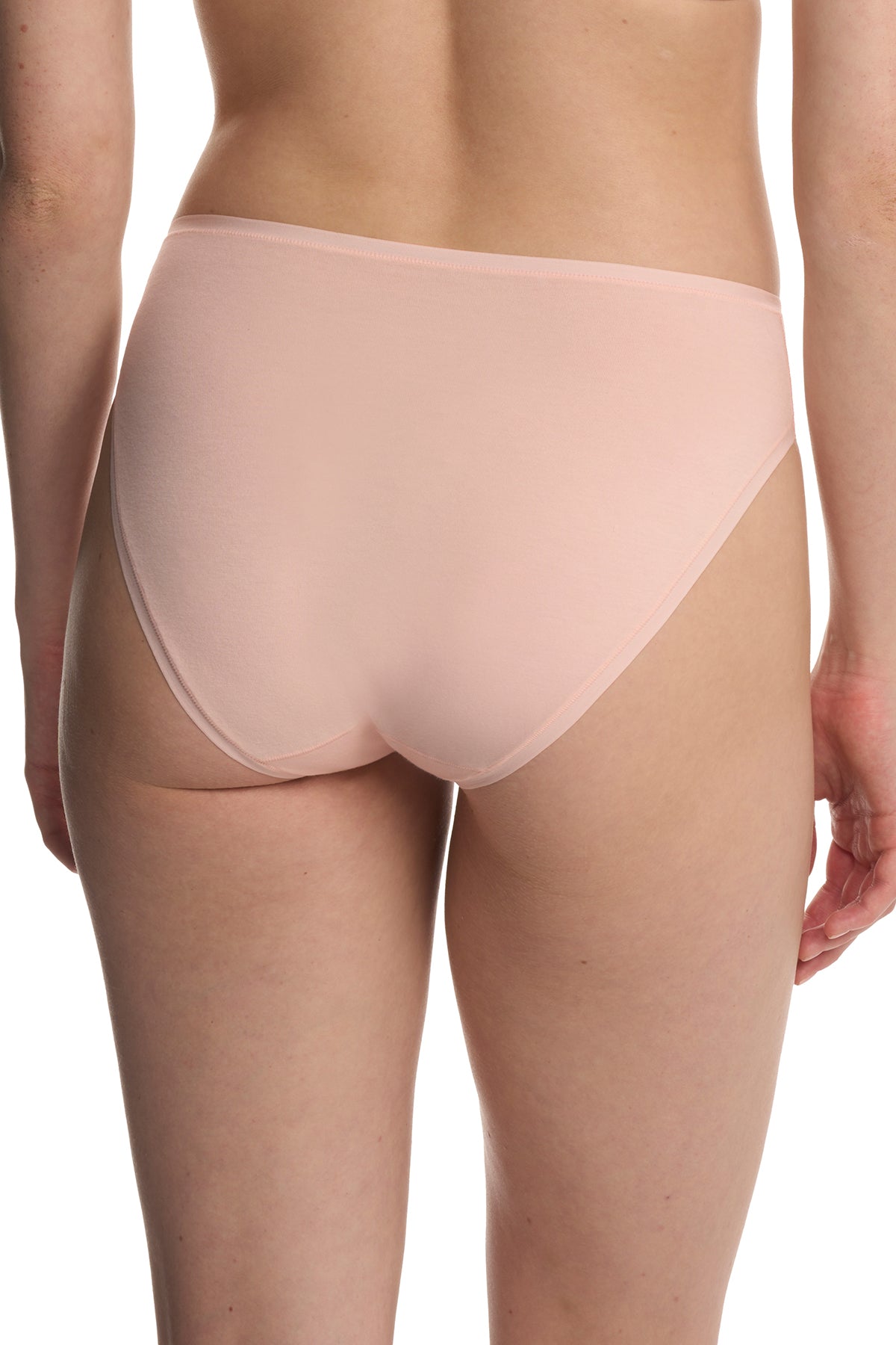 Natori Bliss Bare Cotton High Cut Brief 3-Pack