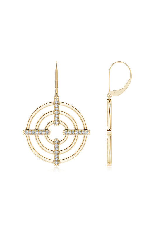Natori Buy Infinity Concentric Circle 14K Gold Earrings in 14K Yellow Gold Online